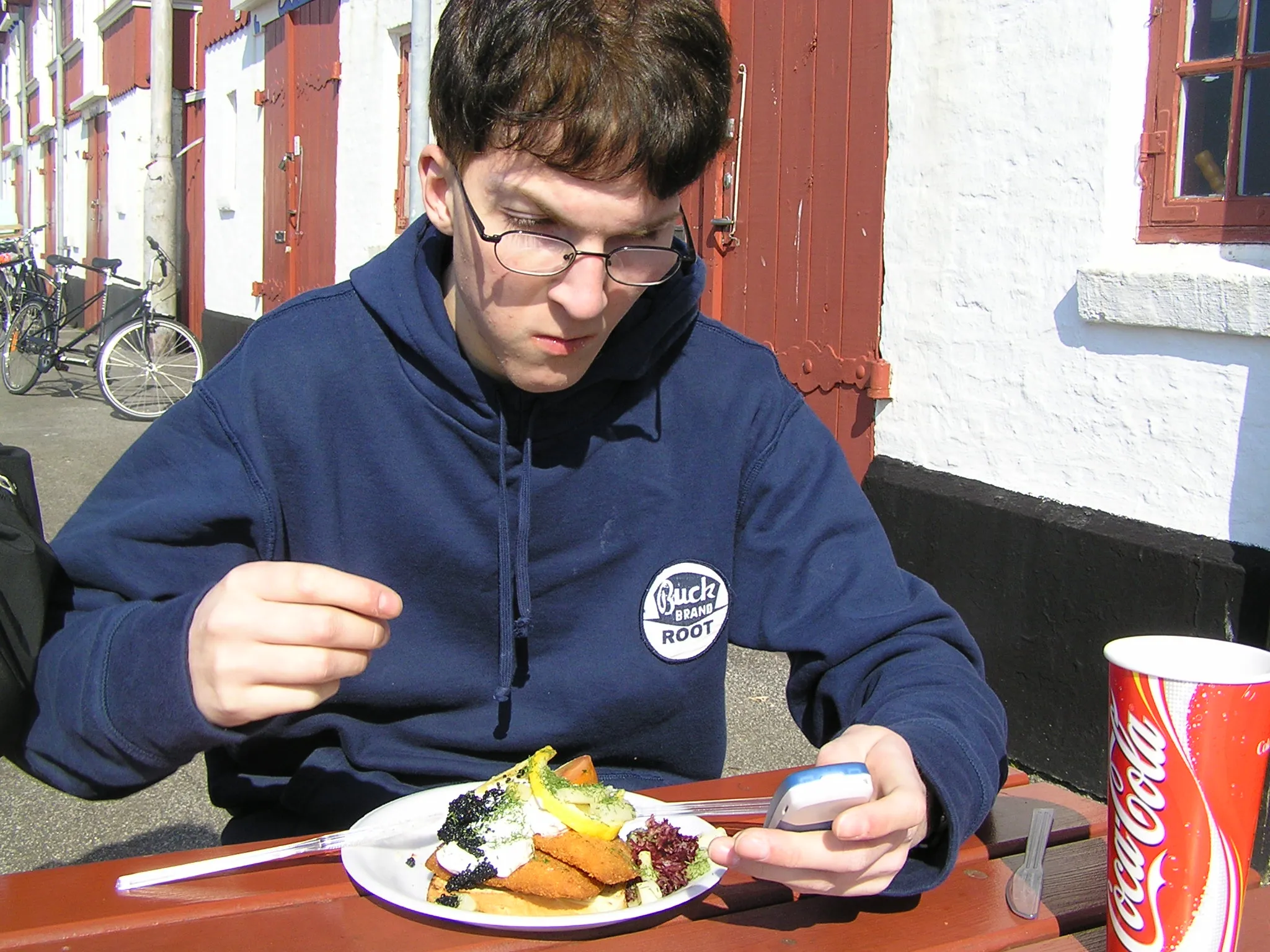 Foto fra 2. april 2005